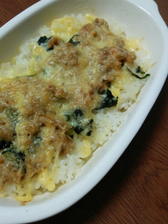 ☆簡単ランチ☆ホウレン草とツナのドリア♪-レシピのメイン写真