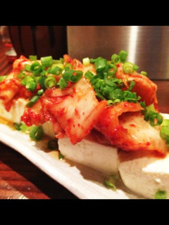 キムチ冷奴-レシピのメイン写真