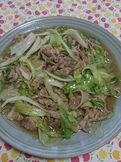 レタスと豚肉のいためもの-レシピのメイン写真