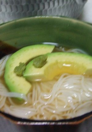 アボカドソーメン♪-レシピのメイン写真