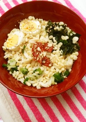 冷うどん～^O^梅入りぃ～♪-レシピのメイン写真