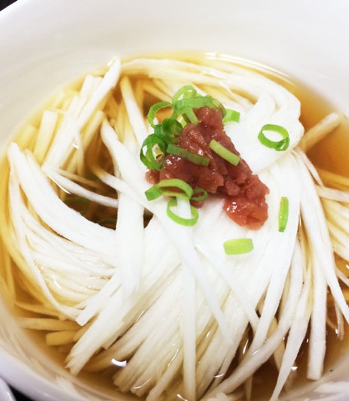 長いものそうめん仕立て-レシピのメイン写真