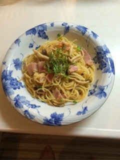 簡単!和風きのこパスタ-レシピのメイン写真