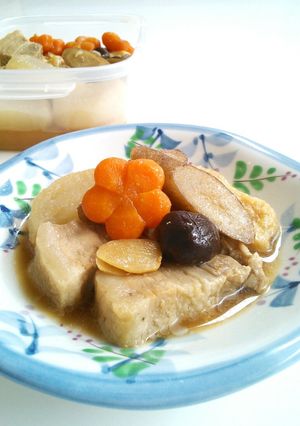 豚の角煮と野菜の炊き合わせ-レシピのメイン写真