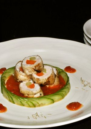ヘルシー☆鶏肉の野菜巻き-レシピのメイン写真