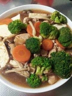 鶏肉の治部煮風-レシピのメイン写真