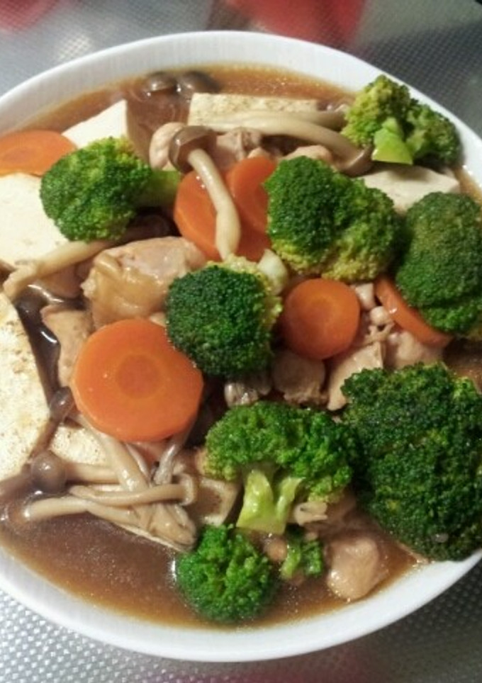 鶏肉の治部煮風-レシピのメイン写真