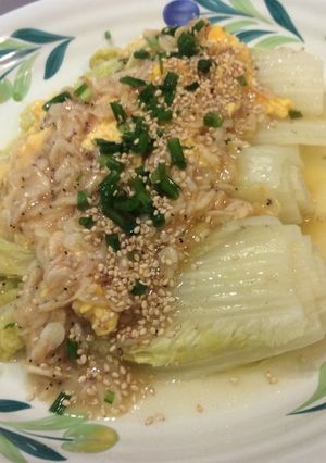MEYERでミニ白菜の干しえびあんかけ-レシピのメイン写真