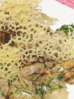 ベビーホタテのバター炒め♪チーズ添え-レシピのメイン写真