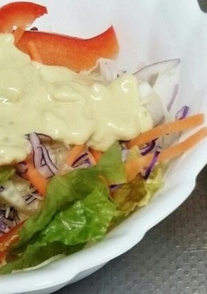 アボカドわさびソースで食べるサラダ-レシピのメイン写真