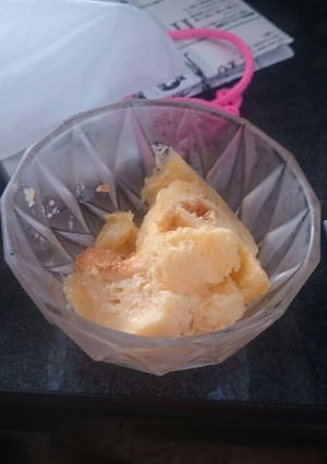 プリン？材料3つ水切りヨーグルトのケーキ-レシピのメイン写真