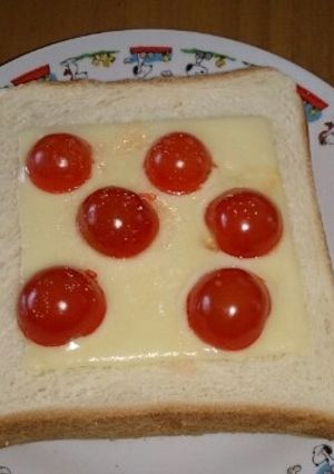 プチトマトースト-レシピのメイン写真