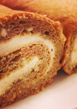 チーズ×ほんのり珈琲のロールケーキ-レシピのメイン写真