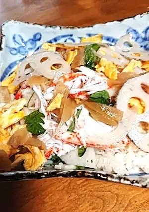 ひな祭りの簡単ばら寿司-レシピのメイン写真