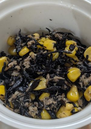 簡単サラダやご飯に洋風ツナひじきふりかけ-レシピのメイン写真