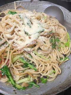 茄子としめじのペペロンチーノ-レシピのメイン写真