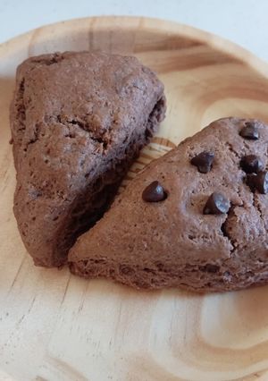 材料4つで簡単☆チョコスコーン-レシピのメイン写真