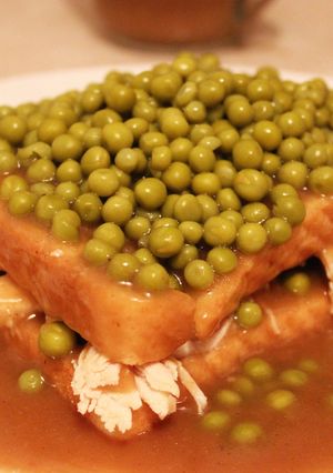 カナダのホットチキンサンドイッチ！-レシピのメイン写真