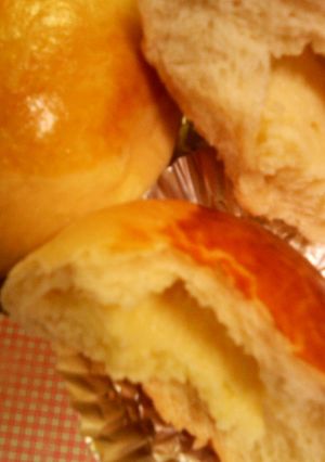 甘くておいしいクリームチーズパン-レシピのメイン写真