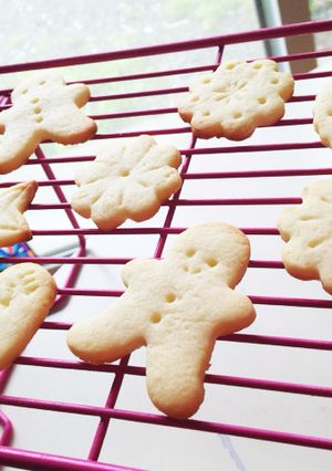 材料４つ 簡単サクサククッキー♪-レシピのメイン写真