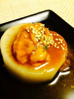 【20分】ふろふき大根 雲丹ネギ味噌添え-レシピのメイン写真