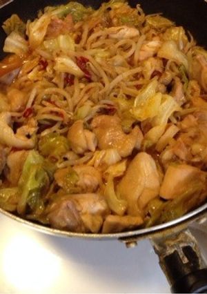 甘辛みそが旨い！たっぷり野菜のちりとり鍋-レシピのメイン写真