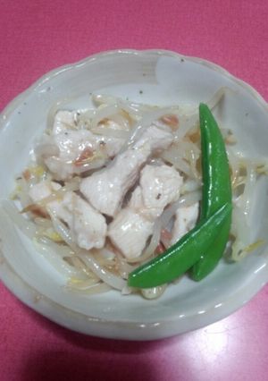 鶏肉ともやしのさっぱりあえ-レシピのメイン写真