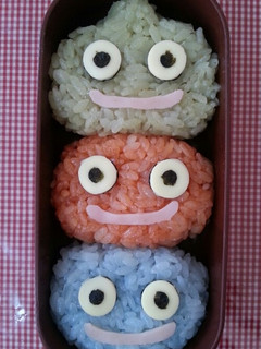 簡単★可愛いスライムタワーキャラ弁-レシピのメイン写真
