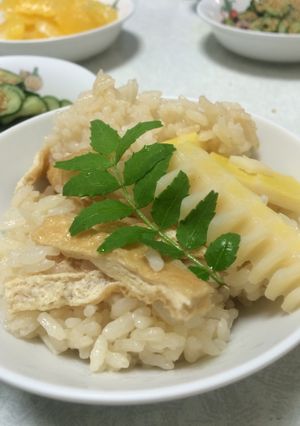 ほんだしであっさりタケノコご飯-レシピのメイン写真