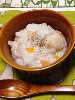 参鶏湯風粥-レシピのメイン写真