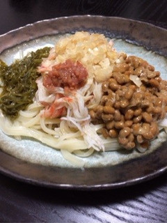 ランチに☆ねばさっぱりうどん-レシピのメイン写真