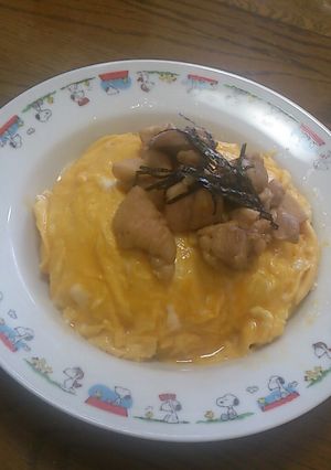 照り焼きチキンの和風オムライス-レシピのメイン写真