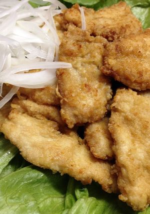 やわらか！鶏胸肉の薄切り揚げ-レシピのメイン写真