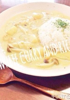 簡単！ホワイトカレー-レシピのメイン写真