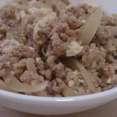 超かんたん肉そぼろ丼-レシピのメイン写真