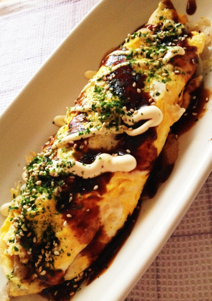 豚コマと野菜のとんぺい焼き-レシピのメイン写真