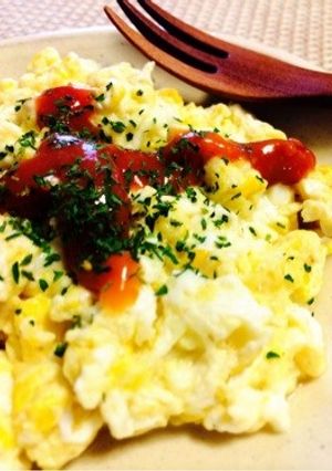 【5分】ホテル風♡特製スクランブルエッグ-レシピのメイン写真