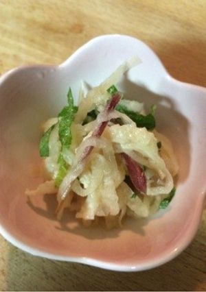 薬味でおしゃれ美味しい鶏皮ポン酢-レシピのメイン写真