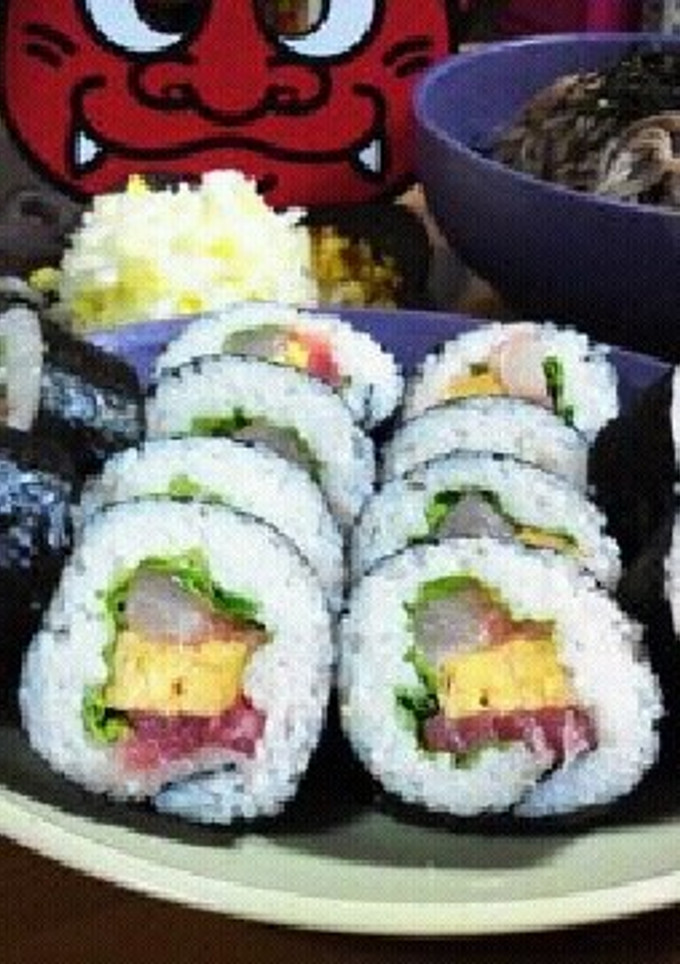 豪華　海鮮のり巻き-レシピのメイン写真