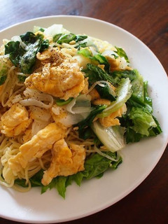 シャッキリレタスで塩焼きそば-レシピのメイン写真