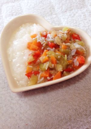 離乳食後期 中華風しらすあんかけ-レシピのメイン写真