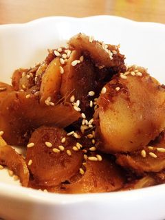 ぴりりと美味しい〜新生姜の佃煮-レシピのメイン写真