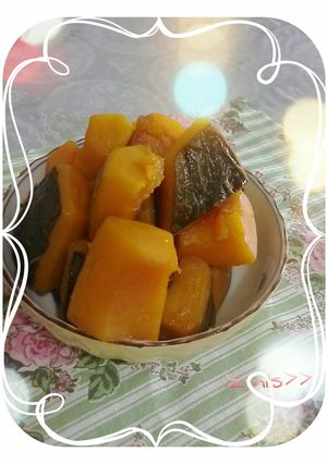 初心者向け♪かぼちゃの煮つけ-レシピのメイン写真