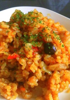 リメイク♪炊飯器でカレーピラフ-レシピのメイン写真