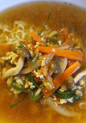 インスタントなあんかけラーメン-レシピのメイン写真