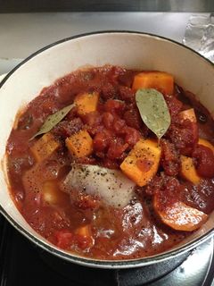 豚肉のトマトワイン煮込み-レシピのメイン写真