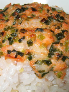 一人ご飯 シャケ味噌マヨご飯(トースト)-レシピのメイン写真