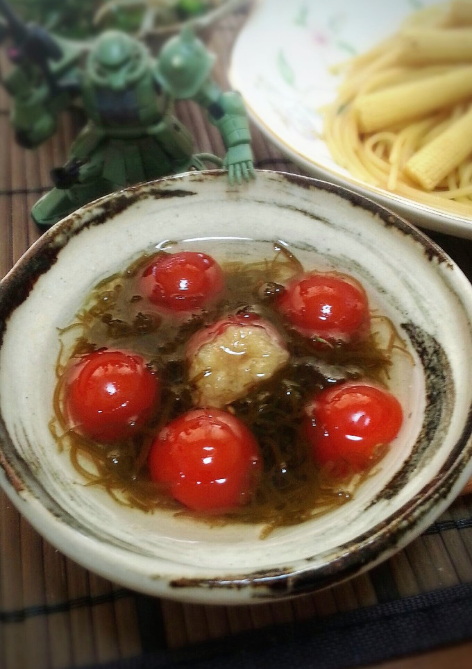 柚子胡椒トマトもずく-レシピのメイン写真