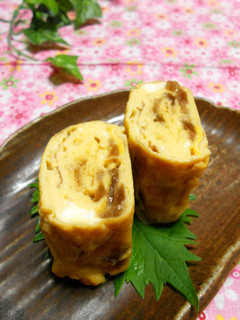お弁当に☆かんぴょう入りの卵焼き-レシピのメイン写真