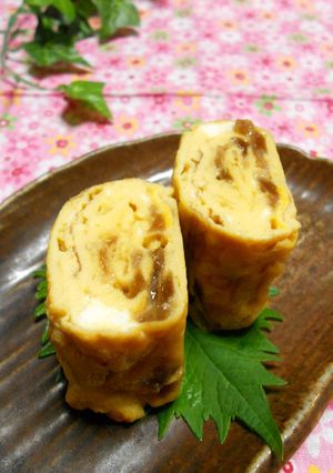 お弁当に☆かんぴょう入りの卵焼き-レシピのメイン写真